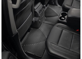 compare product WeatherTech W229 - 2008–2015 TITAN/ARMADA CREW CAB ONLY REAR RUBBER FRONT FLOOR MATS BLACK