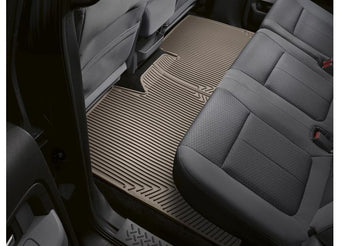 compare product WeatherTech W274TN - 2009–2014 F150 SUPERCREW ONLY/REQUIRES TRIM FOR SUBWOOFER REAR RUBBER FRONT FLOOR MATS TAN