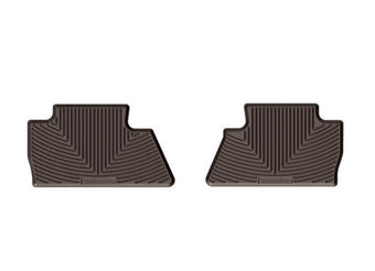 compare product WeatherTech W311CO - 2014–2018 SILVERADO/SIERRA 1500/2015–2019 SILV/SIERRA 2500/3500 CREW CAB REAR RUBBER FLOOR MATS COCOA