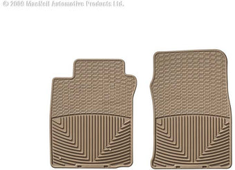 compare product WeatherTech W39TN - 2010–2014 4RUNNER 2005–2014 TACOMA CREW CAB RUBBER FRONT FLOOR MATS TAN