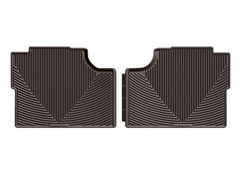 compare product WeatherTech W409CO – 2017–2027 Ford F-250/F-350/F-450/F-550 Rear All-Weather Floor Mats – Cocoa