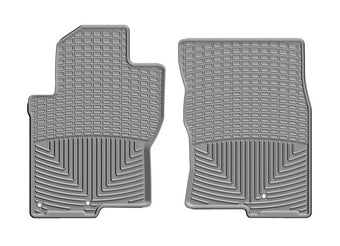 compare product WeatherTech W458GR - 2008–2021 FRONTIER/2009–2012 EQUATOR CREW CAB/KING CAB/POST HOLE (QTY):2 FRONT RUBBER MATS GREY