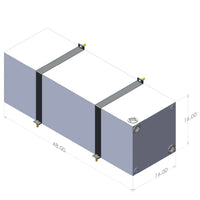 S and B 35 Gallon Wheel Well Water Tank (Both Sides) S and B view 2