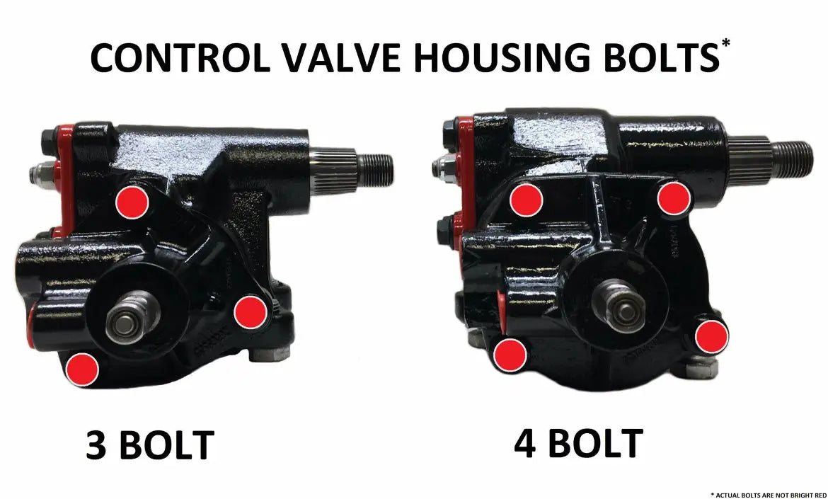 28704BCVH (3 Turns): 2000-2007 Cadillac Escalade, Chevrolet or GMC Pickup Trucks, Avalanche's, Suburban's, Tahoe's or Yukon's Steering Gear view 2