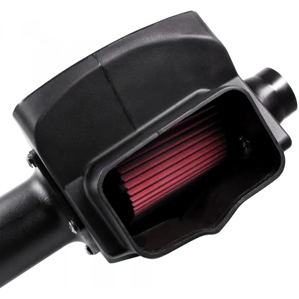 Cold Air Intake For 05-08 Ford F-150 V8-5.4L Red Oiled Filter S and B view 4