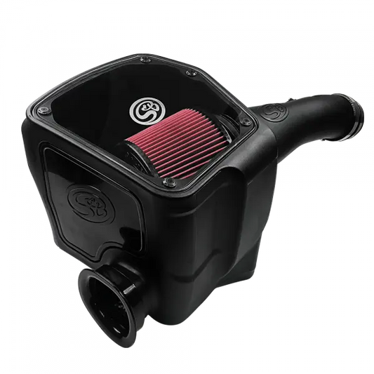 S&B Filters Cold Air Intake For 07-21 Toyota Tundra V8 5.7L Oiled Cotton Cleanable Red 75-5039