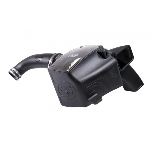 Cold Air Intake For 03-08 Dodge Ram 1500 5.7L Hemi Dry Dry Extendable White S and B view 1