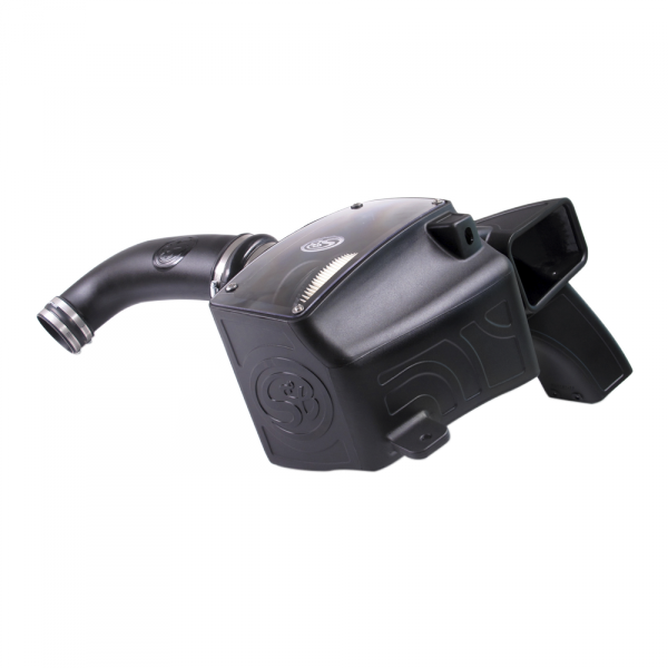 Cold Air Intake For 03-08 Dodge Ram 1500 5.7L Hemi Dry Dry Extendable White S and B view 1