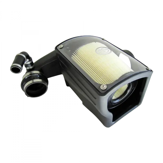 S&B Filters Cold Air Intake For 92-00 GMC K-Series V8-6.5L Duramax Dry Dry Extendable White 75-5045D