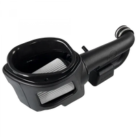 Cold Air Intake For 12-18 Jeep Wrangler JK V6-3.6L Dry Dry Extendable White S and B view 3