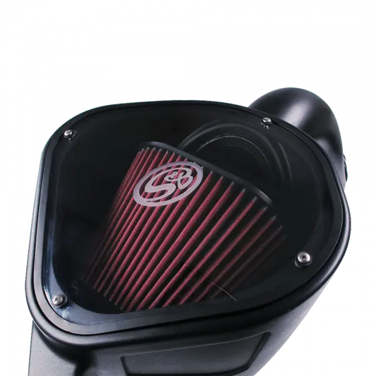 S&B Filters Cold Air Intake For 13-18 Dodge Ram 2500 3500 6.7L Cummins Cotton Cleanable Red 75-5068