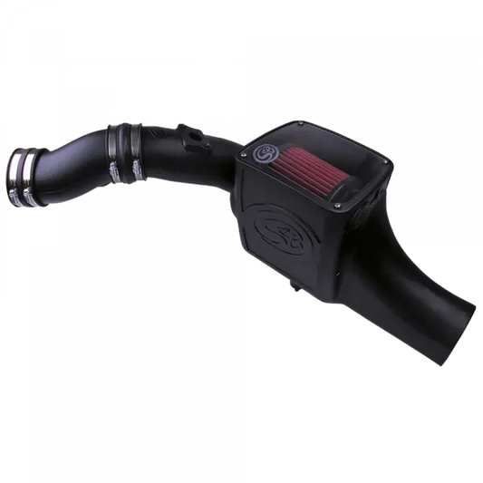 S&B Filters Cold Air Intake For 03-07 Ford F250 F350 F450 F550 V8-6.0L Powerstroke Cotton Cleanable Red 75-5070