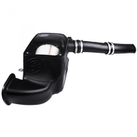 Cold Air Intake For 14-18 Dodge Ram 1500 3.0L EcoDiesel V6 Dry Extendable White S and B view 2