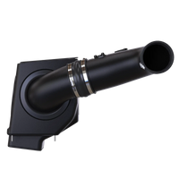 Cold Air Intake For 11-16 Chevrolet Silverado GMC Sierra V8-6.6L LML Duramax Dry Extendable White S and B view 4