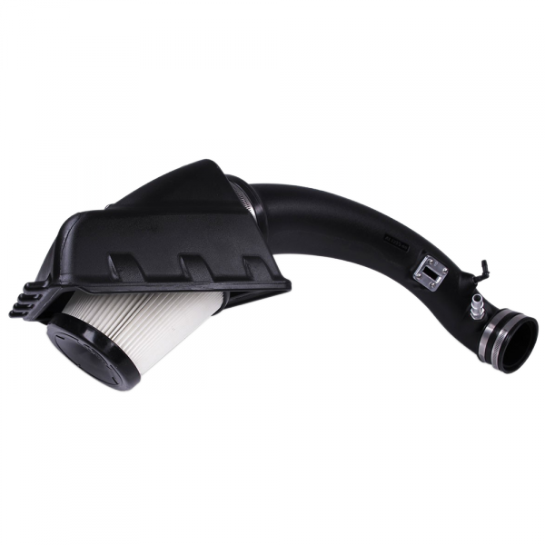 Cold Air Intake For 11-14 Ford F150 V8-5.0L Dry Dry Extendable White S and B view 2