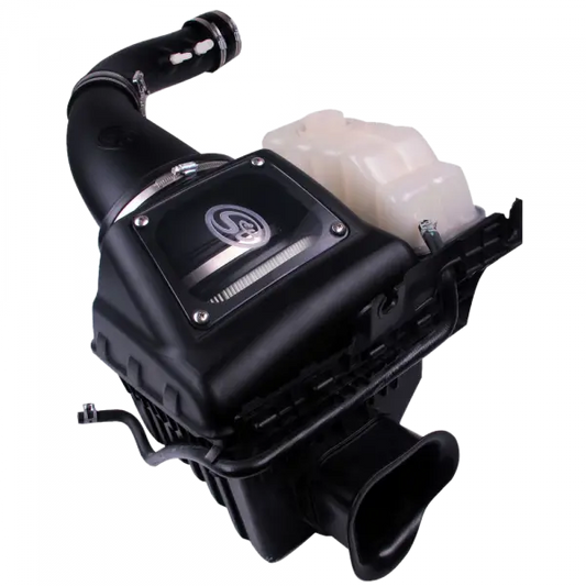 S&B Filters Cold Air Intake For 10-16 Ford F150 V8-6.2L Raptor Dry Dry Extendable White 75-5077D