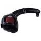 Cold Air Intake For 97-06 Jeep Wrangler TJ L6-4.0L Oiled Cotton Cleanable Red S and B view 1