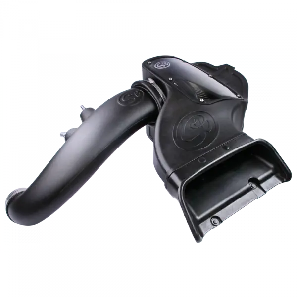 Cold Air Intake For 15-17 Ford F150 V8-5.0L Dry Dry Extendable White S and B view 3