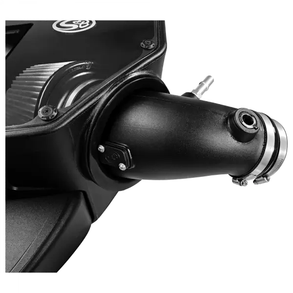 Cold Air Intake For 14-18 Dodge Ram 2500/ 3500 Hemi V8-6.4L Dry Extendable White S and B view 10