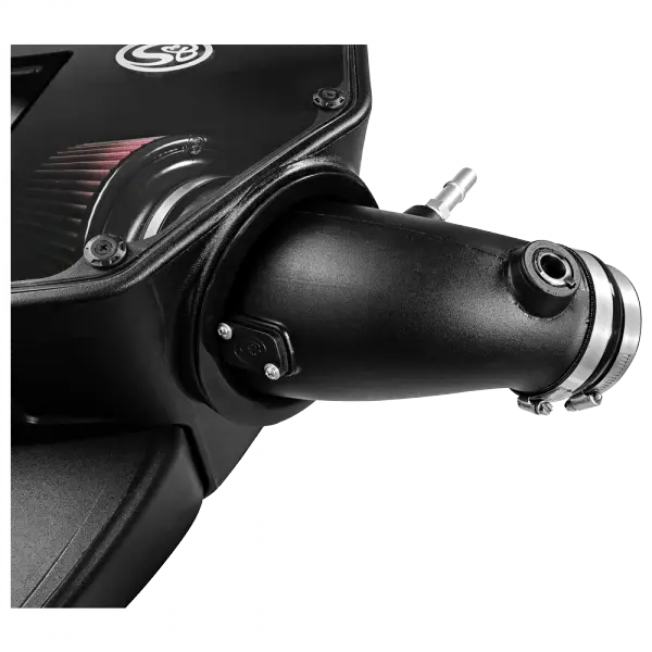 Cold Air Intake For 14-18 Dodge Ram 2500/ 3500 Hemi V8-6.4L Cotton Cleanable Red S and B view 10