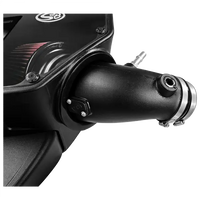 Cold Air Intake For 14-18 Dodge Ram 2500/ 3500 Hemi V8-6.4L Cotton Cleanable Red S and B view 10