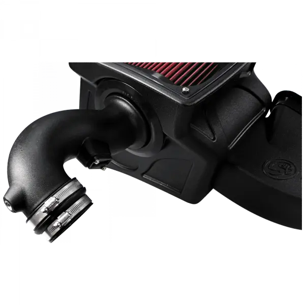 Cold Air Intake For 15-16 Chevrolet Colorado GMC Canyon 3.6L V6 Oiled Cotton Cleanable Red S and B view 6