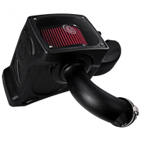 Cold Air Intake For 15-16 Chevrolet Colorado GMC Canyon 3.6L V6 Oiled Cotton Cleanable Red S and B view 7