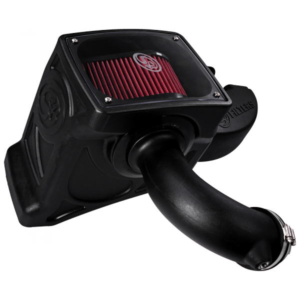 Cold Air Intake For 15-16 Chevrolet Colorado GMC Canyon 3.6L V6 Oiled Cotton Cleanable Red S&B view 7