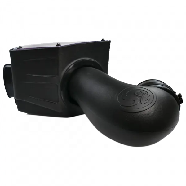 Cold Air Intake For 94-02 Dodge Ram 2500 3500 5.9L Cummins Dry Extendable White S and B view 2