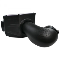 Cold Air Intake For 94-02 Dodge Ram 2500 3500 5.9L Cummins Dry Extendable White S and B view 2