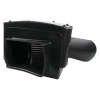 Cold Air Intake For 94-02 Dodge Ram 2500 3500 5.9L Cummins Dry Extendable White S and B view 3