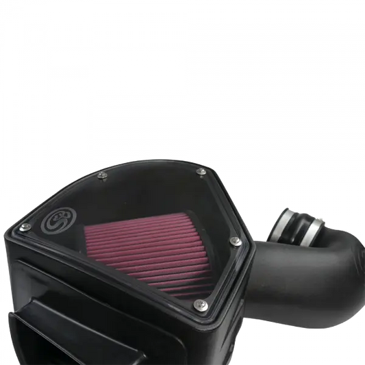 S&B Filters Cold Air Intake For 94-02 Dodge Ram 2500 3500 5.9L Cummins Cotton Cleanable Red 75-5090