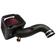 Cold Air Intake For 07-10 Chevrolet Silverado GMC Sierra V8-6.6L LMM Duramax Cotton Cleanable Red S and B view 1