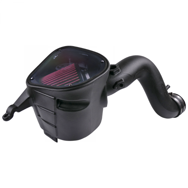 Cold Air Intake For 07-09 Dodge Ram 2500 3500 4500 5500 6.7L Cummins Cotton Cleanable Red S and B view 1
