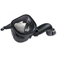 Cold Air Intake For 07-09 Dodge Ram 2500 3500 4500 5500 6.7L Cummins Dry Extendable White S and B view 6