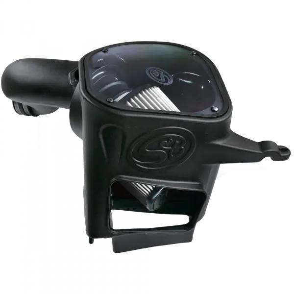 Cold Air Intake For 07-09 Dodge Ram 2500 3500 4500 5500 6.7L Cummins Dry Extendable White S and B view 8