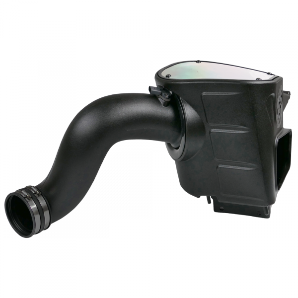 Cold Air Intake For 03-07 Dodge Ram 2500 3500 5.9L Cummins Dry Extendable White S and B view 6