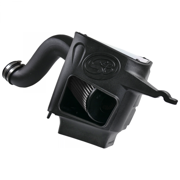 Cold Air Intake For 03-07 Dodge Ram 2500 3500 5.9L Cummins Dry Extendable White S and B view 8
