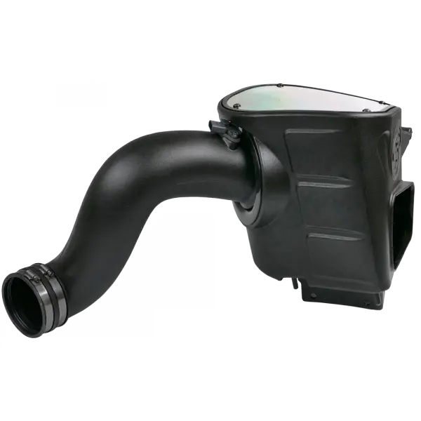 Cold Air Intake For 03-07 Dodge Ram 2500 3500 5.9L Cummins Cotton Cleanable Red S and B view 6