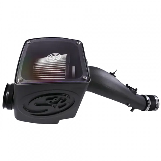 S&B Filters Cold Air Intake For 05-11 Toyota Tacoma 4.0L Dry Dry Extendable White 75-5095D