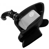 Cold Air Intake For 10-14 VW 2.0L TDI , 2015 VW Jetta 2.0L TDI Dry Extendable White S and B view 4