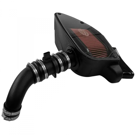 S&B Filters Cold Air Intake For 10-14 VW 2.0L TDI , 2015 VW Jetta 2.0L TDI Cotton Cleanable Red 75-5099