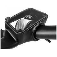 Cold Air Intake For 09-18 Dodge Ram 1500/ 2500/ 3500 Hemi V8-5.7L Dry Extendable White S and B view 4