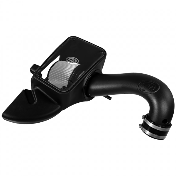 Cold Air Intake For 09-18 Dodge Ram 1500/ 2500/ 3500 Hemi V8-5.7L Dry Extendable White S and B view 7