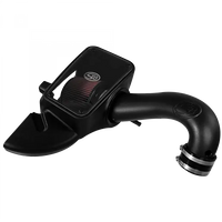 Cold Air Intake For 09-18 Dodge Ram 1500/ 2500/ 3500 Hemi V8-5.7L Cotton Cleanable Red S and B view 7