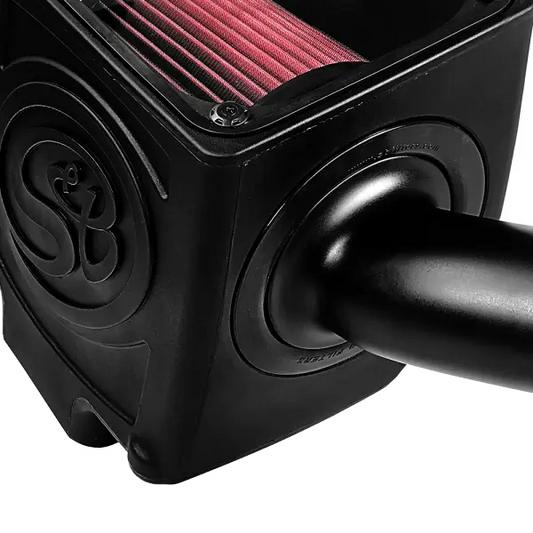 S&B Filters Cold Air Intake For 16-19 Silverado/Sierra 2500, 3500 6.0L Cotton Cleanable Red 75-5110