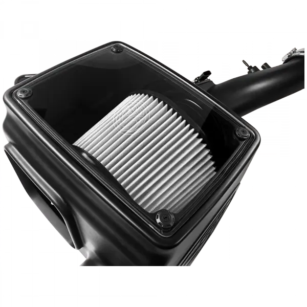 Cold Air Intake For 10-22 Toyota 4Runner 10-14 FJ Cruiser 4.0L 4X4 Dry Extendable White S and B view 4