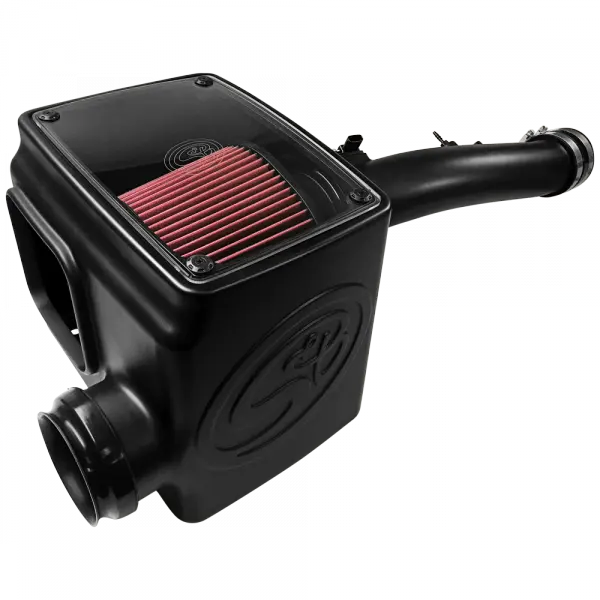 Cold Air Intake For 10-22 Toyota 4Runner 2010-14 FJ Cruiser 4.0L 4X4 Cotton Cleanable Red S and B view 6