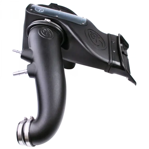 Cold Air Intake For 2018-22 Ford F150 V8-5.0L Dry Dry Extendable White S and B view 5