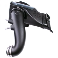 Cold Air Intake For 2018-22 Ford F150 V8-5.0L Dry Dry Extendable White S and B view 5